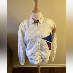 Vintage 80s TAIL Colorblock Windbreaker